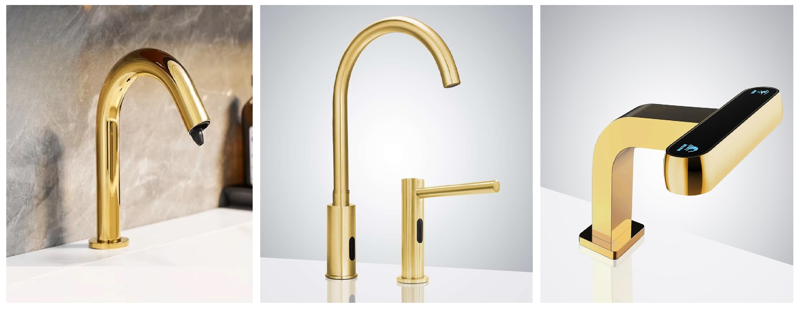 Architectural Design Touchless Restroom Faucets